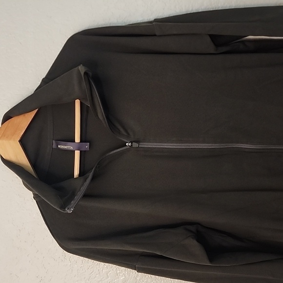 Mondetta Cozy Full Zip Jacket Medium-Burnt Olive - Picture 3 of 13